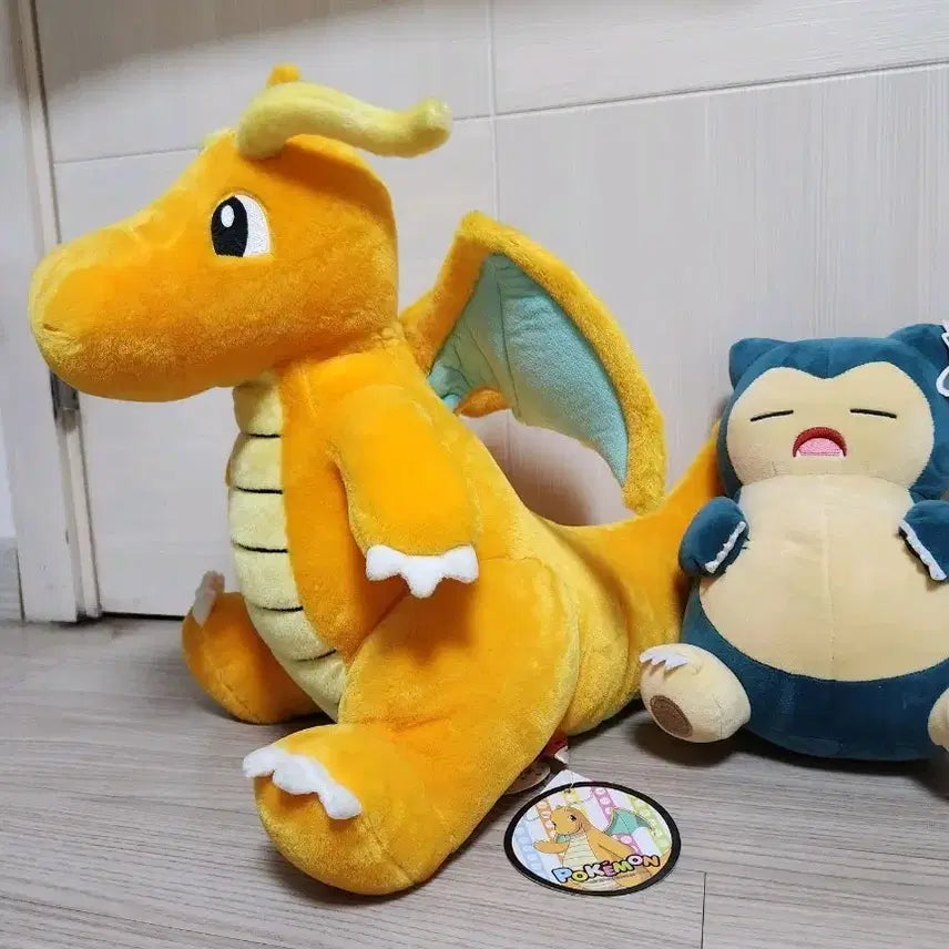 [BUNJANG] 50cm Dragonite Plush Toy / 50cm 대형 포켓몬스터 망나뇽 봉제인형 드래곤 용