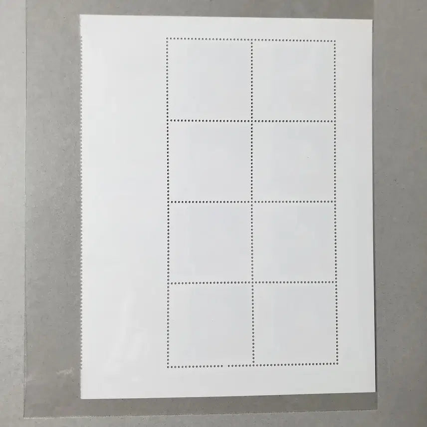 [BUNJANG] 18th President Park Geun-hye Stamp (Partial Sheet) / 18대 박근혜대통령 우표 (반전지) / 안내장