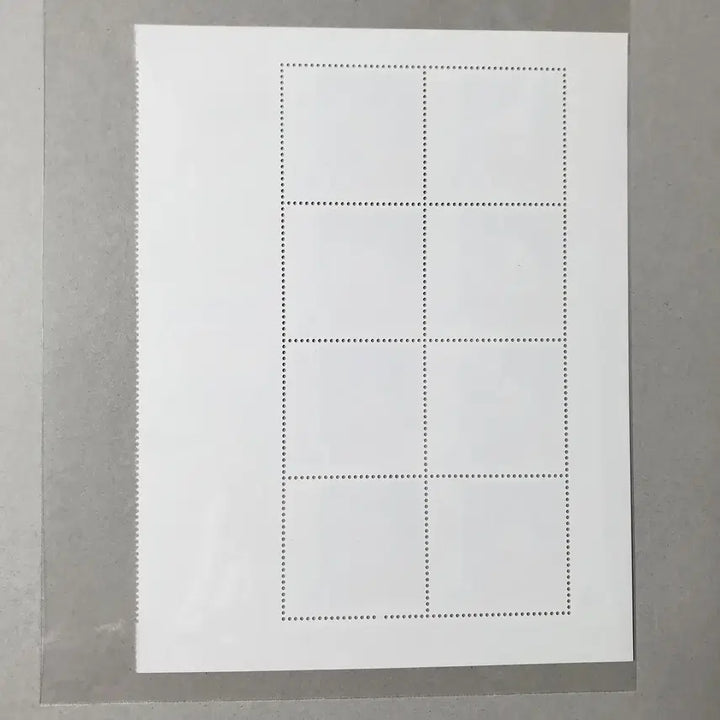 [BUNJANG] 18th President Park Geun-hye Stamp (Partial Sheet) / 18대 박근혜대통령 우표 (반전지) / 안내장