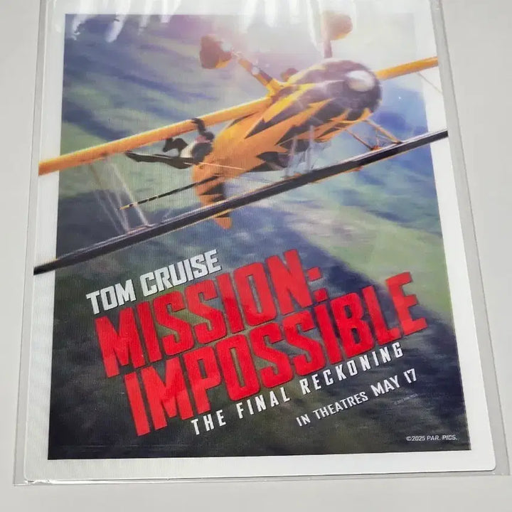 [BUNJANG] Mission: Impossible - Dead Reckoning Part One Signature Art Card / 미션임파서블 8 파이널 레코닝 시그니처 아트카드