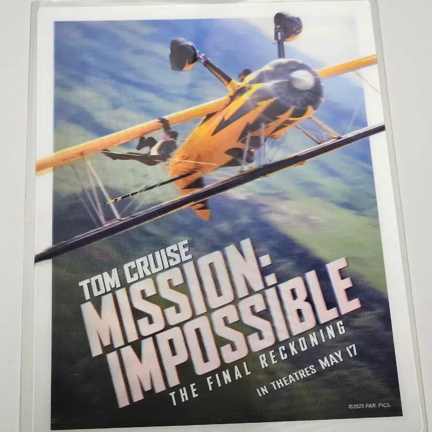[BUNJANG] Mission: Impossible - Dead Reckoning Part One Signature Art Card / 미션임파서블 8 파이널 레코닝 시그니처 아트카드