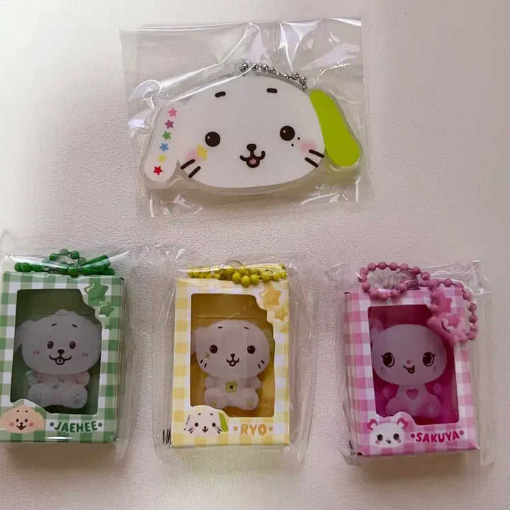 [BUNJANG] NCT WISH Jaehee Ryo Sakuya Color Popup Gacha Keyring / NCT WISH 엔시티 위시 컬러 팝업 키링 가챠 재희 료 사쿠야