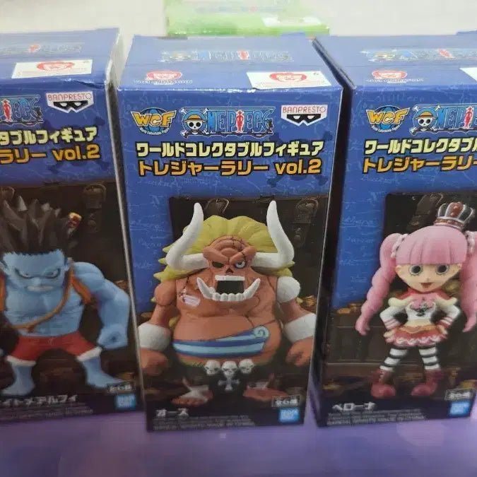 [BUNJANG] One Piece WCF Treasure Rally Vol. 2 Nightmare Luffy, Perona, &amp; Oars Figure Set / 원피스 WCF 트레저랠리 vol.2 월콜 피규어