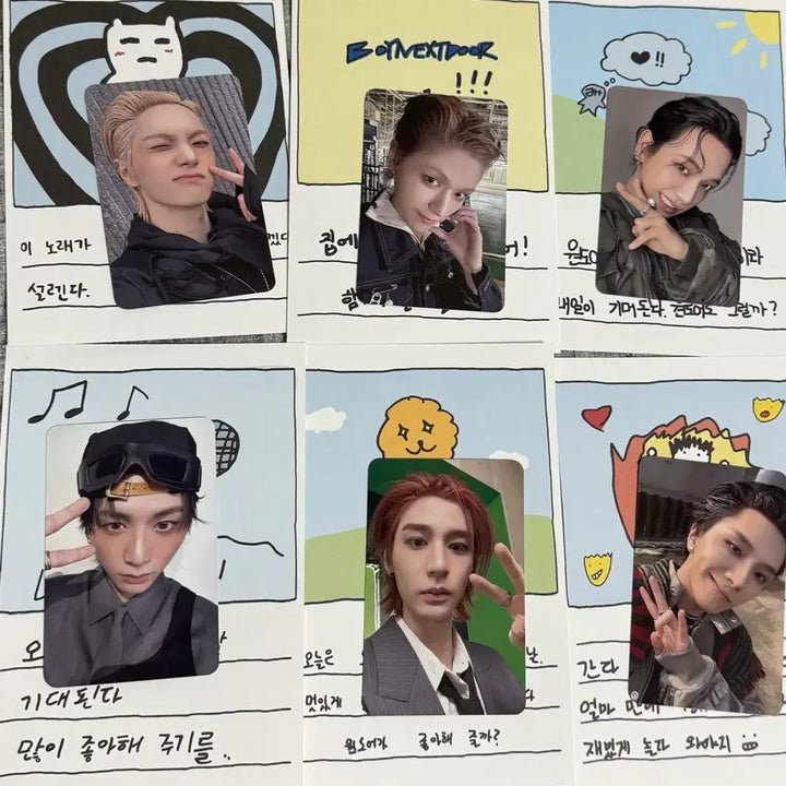 [BUNJANG] BOYNEXTDOOR Official Music Show Photocard Set / 보넥도 보이넥스트도어 공방포카