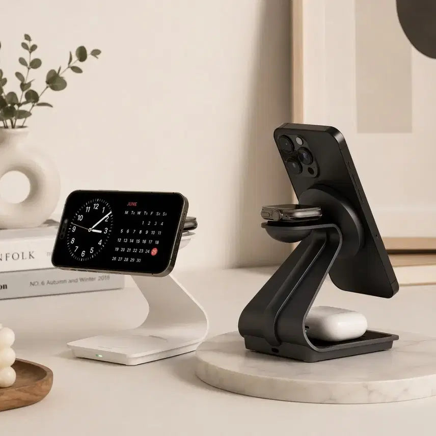 [BUNJANG] Ekeepment 3-in-1 MagSafe Fast Wireless Charger / [초고속 충전기] 맥세이프 초고속 충전기 3in1(Ekeepment)