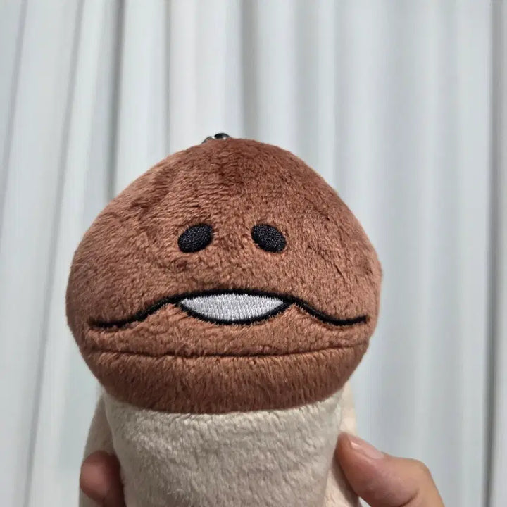 [BUNJANG] Vintage Toy Doll - Classic Cartoon Character Goods - Mushroom Nameko Card Keychain / 빈티지 토이 인형 고전 만화 피규어 캐릭터 굿즈 버섯 나메코 카드 키링