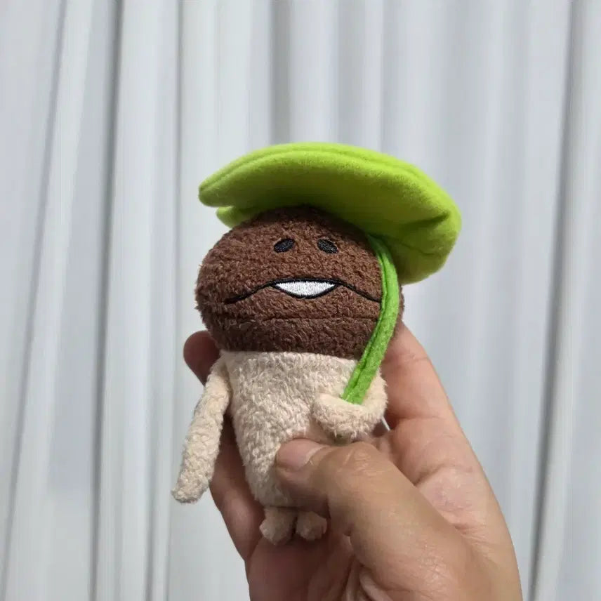 [BUNJANG] Vintage Tamagotchi Mushroom Nam-e-ko Character Goods Umbrella Strap / 빈티지 토이 인형 고전 만화 피규어 캐릭터 굿즈 버섯 나메코 우산 스트랩