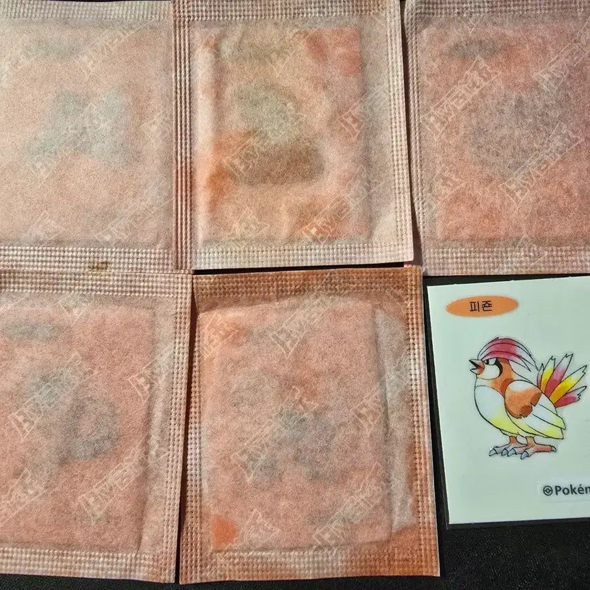 [BUNJANG] Pokemon 30th Anniversary Sticker Collection: Gastly, Koffing, Weezing, Vaporeon, Arcanine, Pidgeot / 포켓몬스터 30주년 띠부씰 고우스트 아보 또도가스 샤미드 윈디 피죤