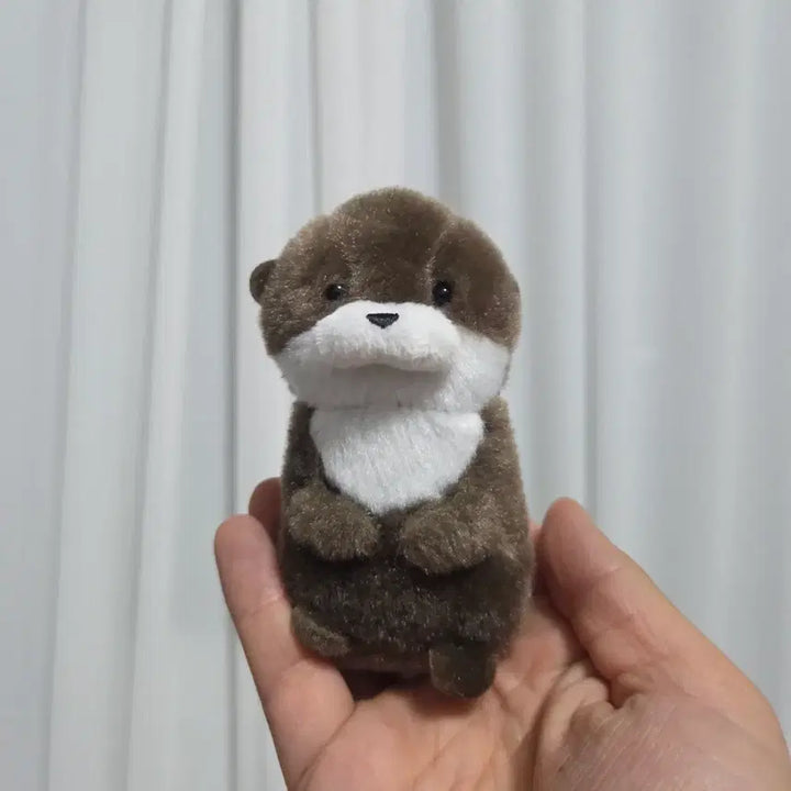 [BUNJANG] Vintage Otter Keychain Strap / 빈티지 토이 인형 고전 만화 피규어 캐릭터 굿즈 수달 키링 스트랩