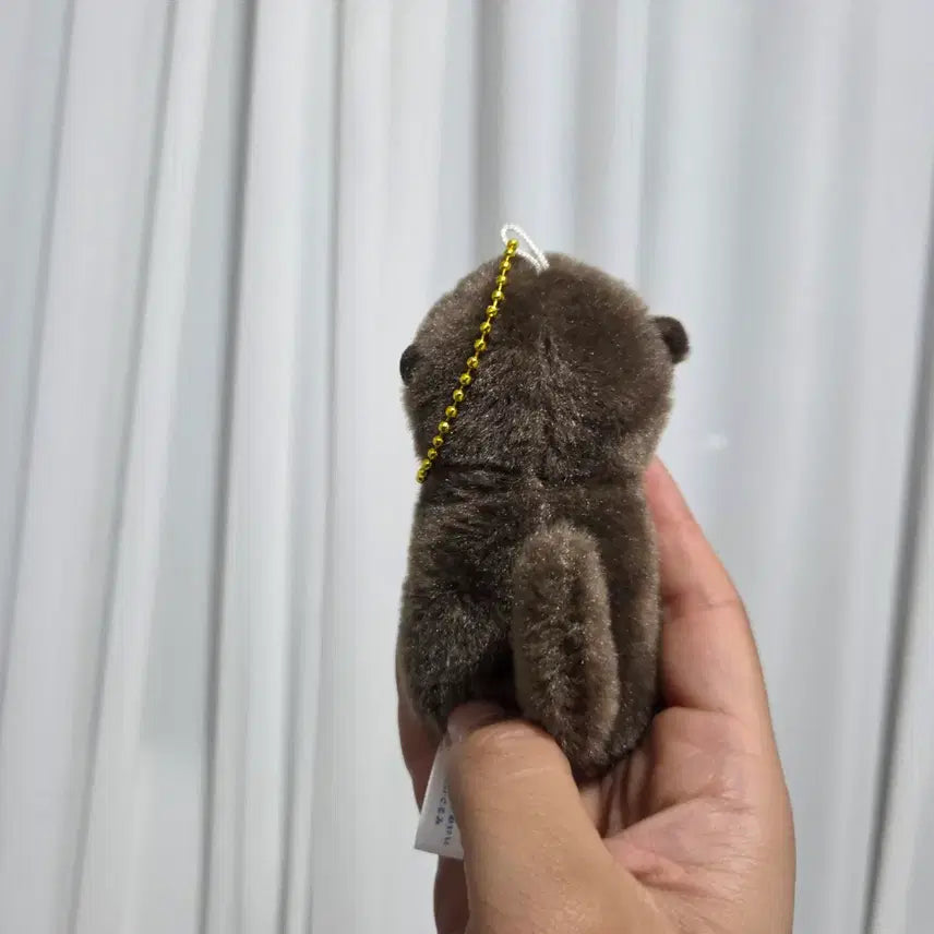 [BUNJANG] Vintage Otter Keychain Strap / 빈티지 토이 인형 고전 만화 피규어 캐릭터 굿즈 수달 키링 스트랩