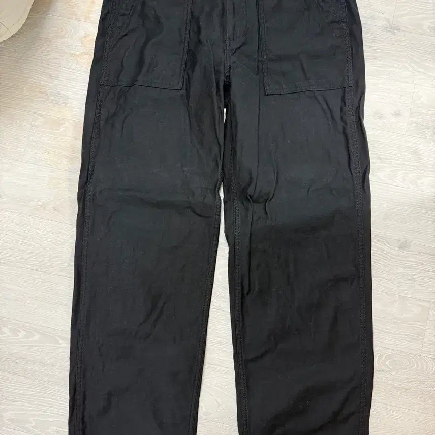 [BUNJANG] Musinsa Standard Fatigue Pants Black / 무신사 스탠다드 퍼티그 팬츠 32 블랙