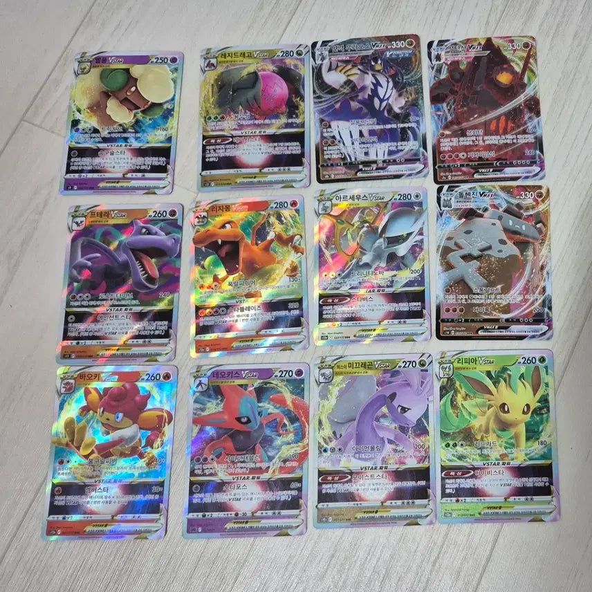 [BUNJANG] Pokemon Cards Bundle Set (RR, RRR) / 포켓몬 카드 rr,rrr 116개 일괄