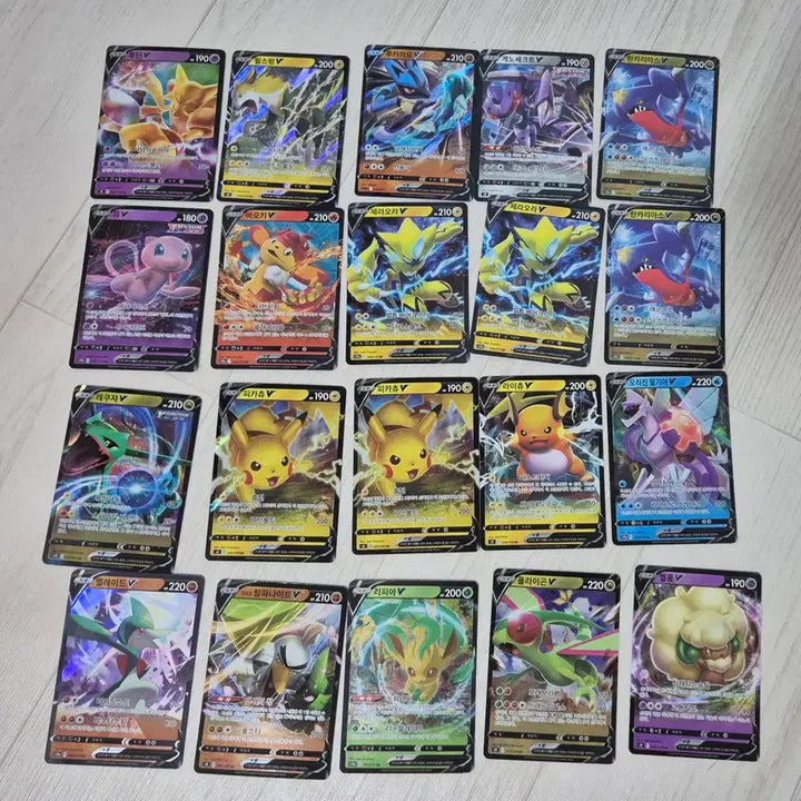 [BUNJANG] Pokemon Cards Bundle Set (RR, RRR) / 포켓몬 카드 rr,rrr 116개 일괄