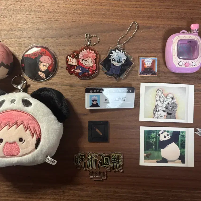 [BUNJANG] Jujutsu Kaisen Gojo &amp; Itadori Acrylic Plush &amp; Goods Bundle / 주술회전 고죠 이타도리 위주 아크릴 누이 굿즈 일괄