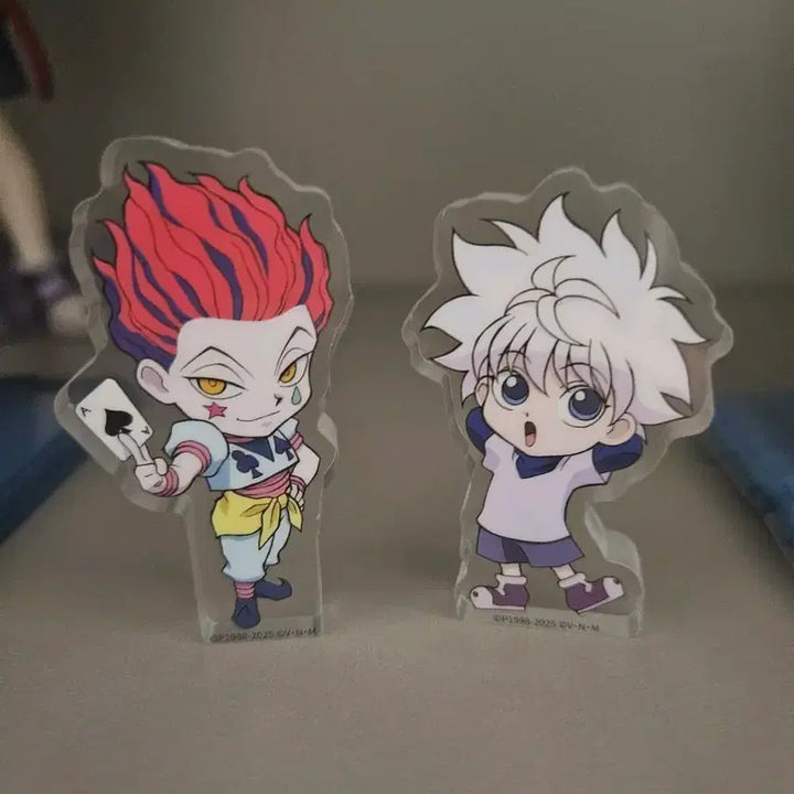 [BUNJANG] Hunter x Hunter Hisoka &amp; Killua Q Version Acrylic Corotto Bundle Set / 덤o) 한정판 헌터헌터 히소카, 키르아 q버전 아크릴 코롯토