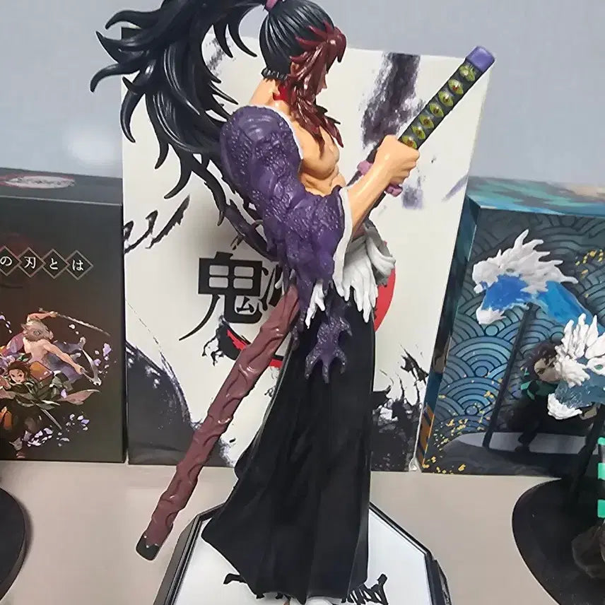 [BUNJANG] Demon Slayer Tanjiro, Muichiro, Kokushibo Figure Bundle / 귀멸의칼날 코쿠시보,탄지로,무이치로 피규어 일괄판매
