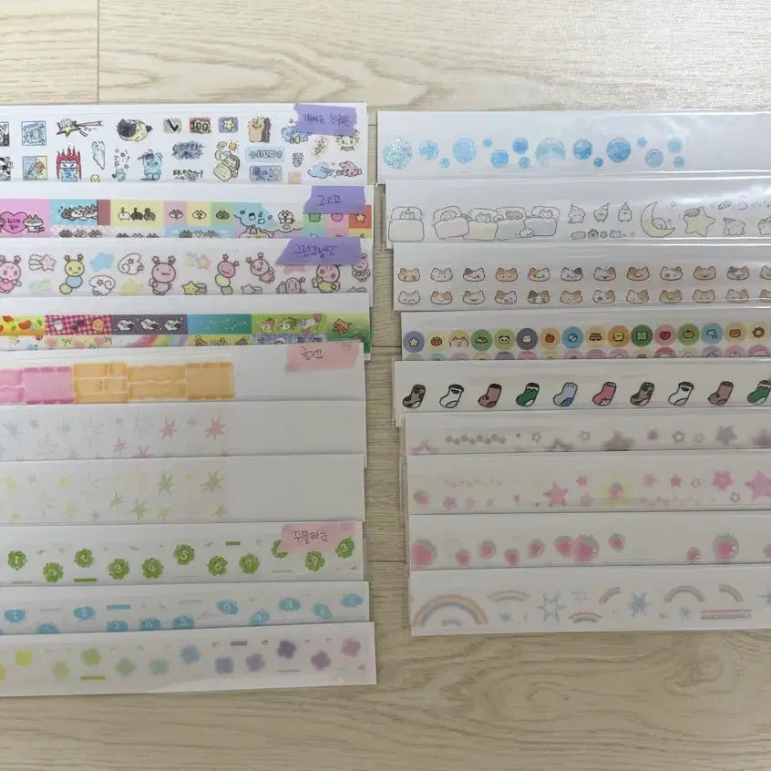 [BUNJANG] K-Cut Sticker Collection (400+ Designs) - Portion Sale / 키스컷 소분판매 400종 이상