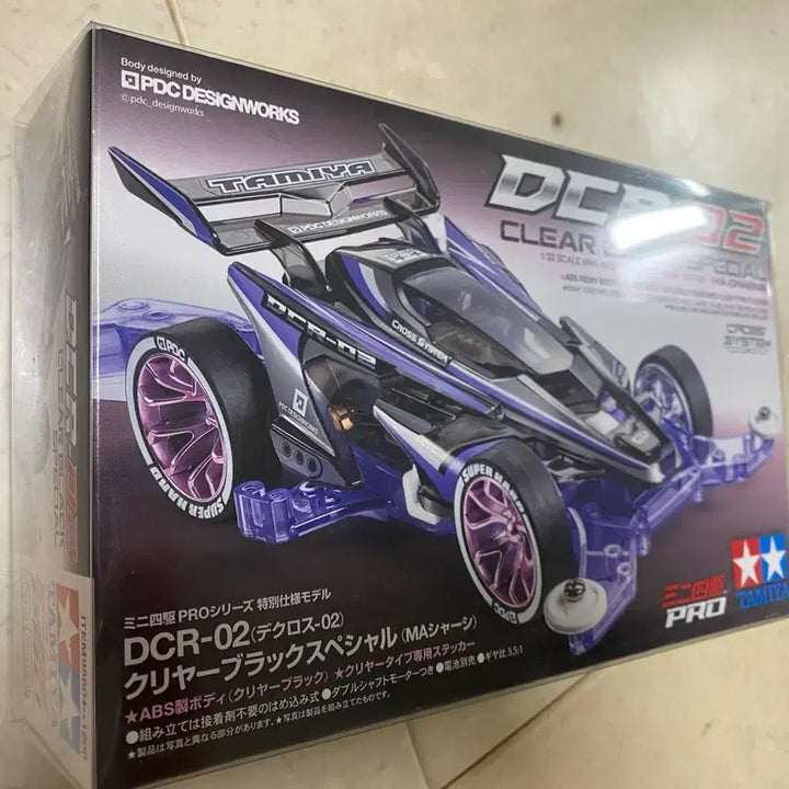 [BUNJANG] Tamiya DCR-02 Clear Black Special Mini 4WD 95604 / 타미야 DCR-02 클리어 블랙 스페셜 미니카 95604
