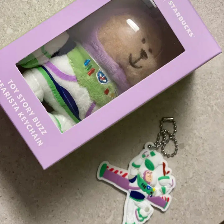 [BUNJANG] Starbucks Toy Story Buzz Bearista Keyring Set / 스타벅스 토이스토리 버즈 베어리스타 키링 세트