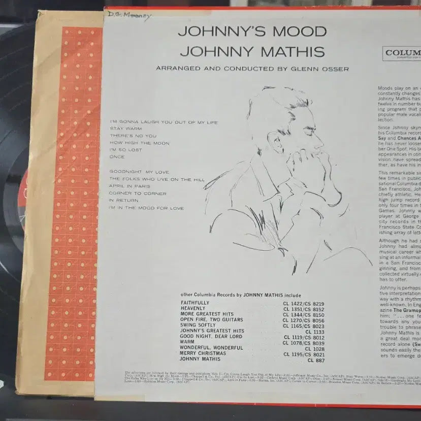 [BUNJANG] Johnny Mathis Johnny&