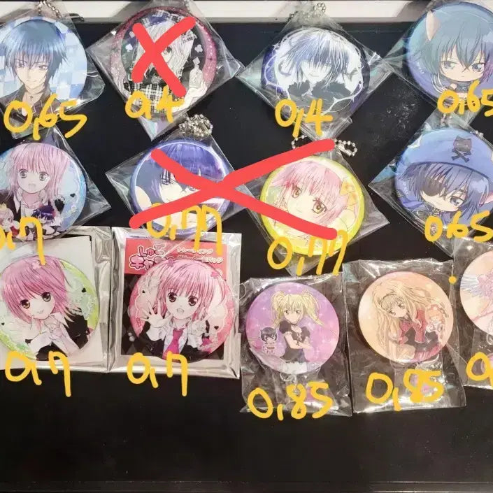 [BUNJANG] Shugo Chara! Character Goods (Toma,amu focused) / 캐릭캐릭체인지 캐캐체 수호캐릭터 토마 아무 위주 굿즈 판매