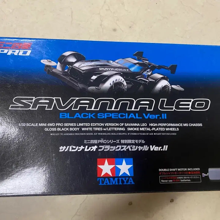 [BUNJANG] Tamiya Savannah Leo Black Special Ver. II Mini Car / 타미야 사바나 레오 블랙 스페셜 Ver.II 94728 미니카 사바나레오