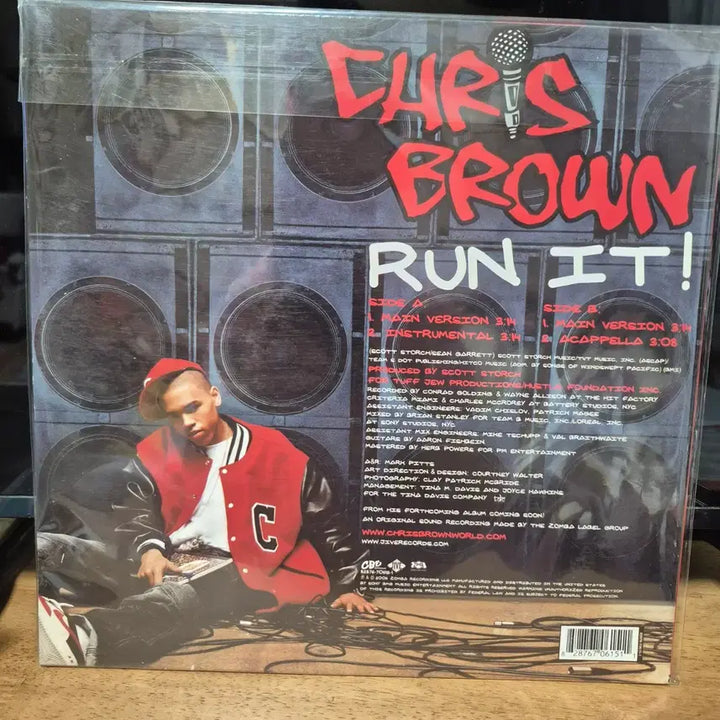 [BUNJANG] Chris Brown Run It! LP (Sealed) / LP (미개봉) 크리스 브라운