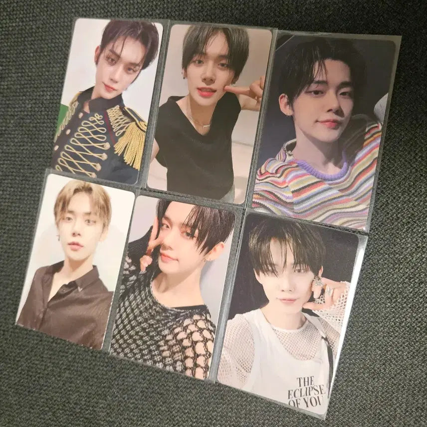 [BUNJANG] TXT Yeonjun Uniform Photocard Bundle Set / 투바투txt 연준 제복 프리즈 이즈위 파오이사웨 메모리즈3 위버스콘