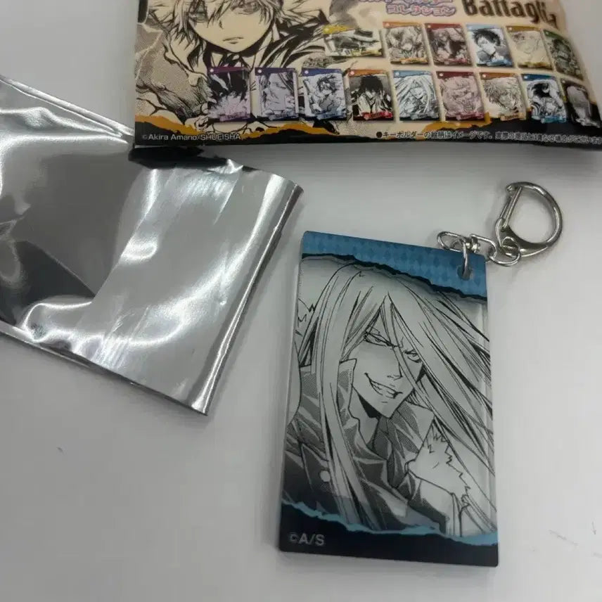 [BUNJANG] Katekyo Hitman Reborn! Acrylic Keyring - Squalo (Jump Shop/Chugoku Shop Original Art) / 가히리 가정교사 히트맨 리본 아크릴 원화 키링 점프샵 중프샵 스쿠알로