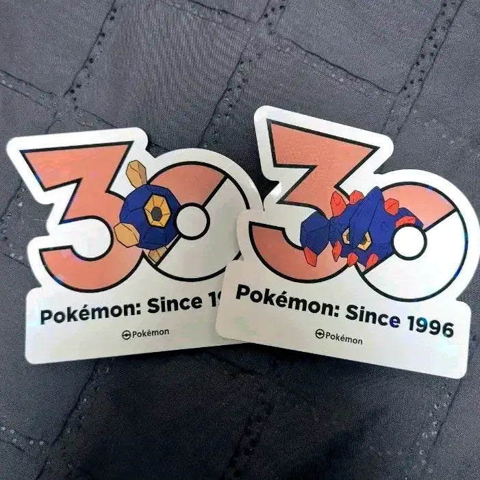 [BUNJANG] Pokemon 30th Anniversary Logo Sticker (Tanguli Amtr) / 포켓몬 30주년 로고 스티커 단굴 암트르 판매/교환