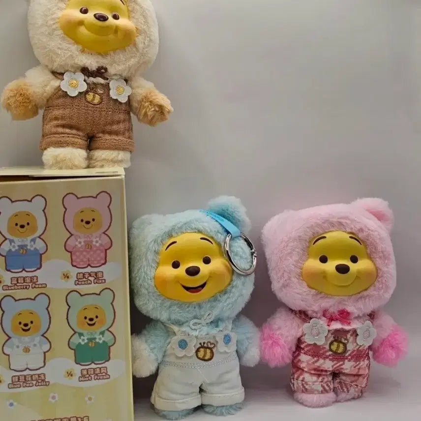 [BUNJANG] Disney Winnie the Pooh Candy Bear Keychain Figure (Sealed) / [정품]TOPTOY 위니푸우 캔디베어 세트 일괄판매