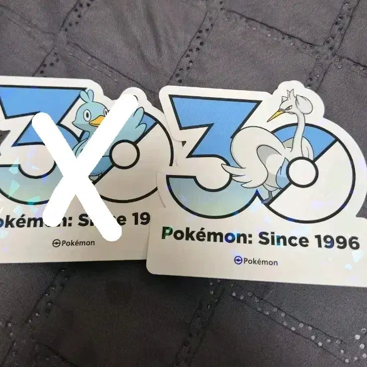 [BUNJANG] Pokemon 30th Anniversary Sticker - Swanna / 포켓몬 30주년 기념 스티커 스완나 판매/교환