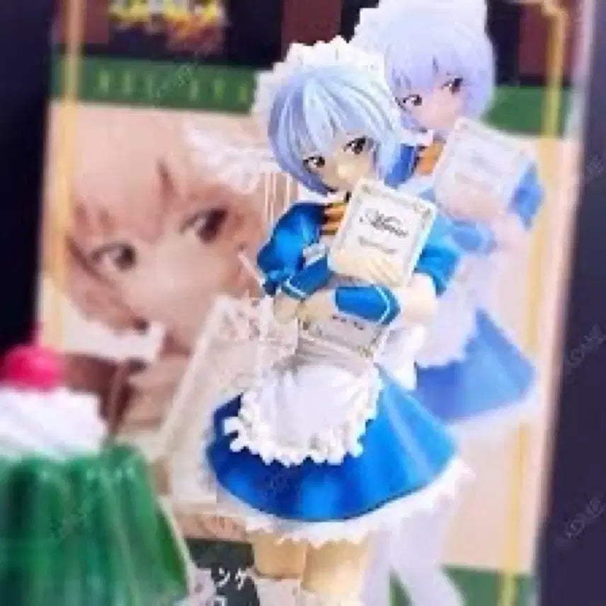 [BUNJANG] Evangelion 2009 Maid Cafe Rei Figure (Sealed) / [에반게리온 미개봉최저가] 2009 메이드 카페 레이 피규어