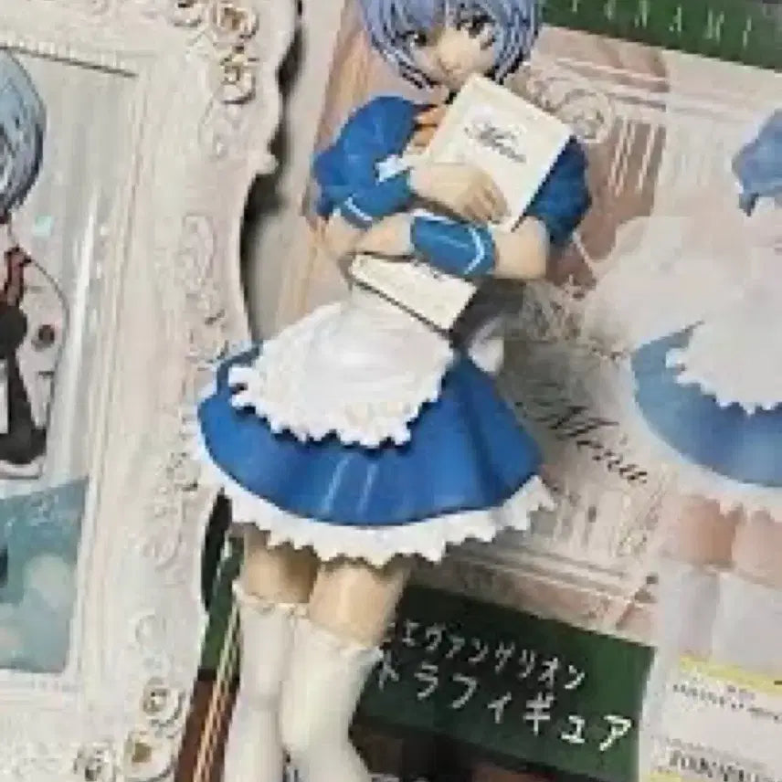 [BUNJANG] Evangelion 2009 Maid Cafe Rei Figure (Sealed) / [에반게리온 미개봉최저가] 2009 메이드 카페 레이 피규어