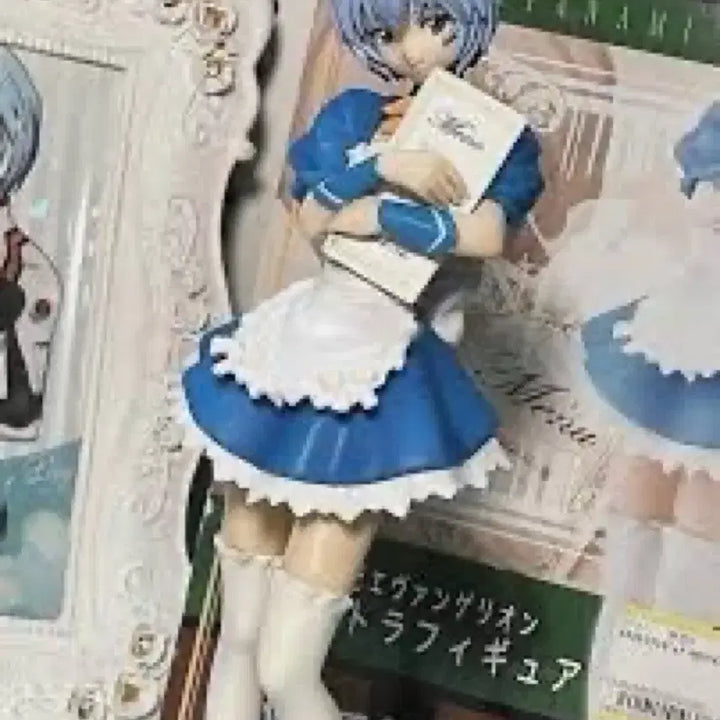 [BUNJANG] Evangelion 2009 Maid Cafe Rei Figure (Sealed) / [에반게리온 미개봉최저가] 2009 메이드 카페 레이 피규어