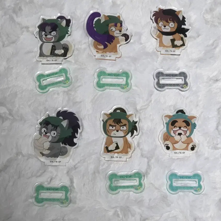 [BUNJANG] Nintama Rantaro Animal AU Acrylic Standee / 닌타마 란타로 동물화 동물포제 아크릴스탠드