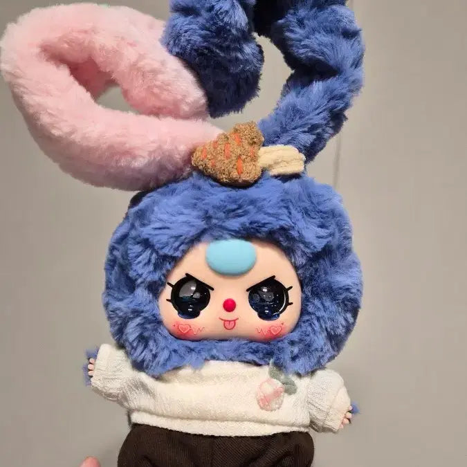 [BUNJANG] Baby3 Banban Rabbit Plush Keychain / 베이비쓰리 반반토끼 인형 키링