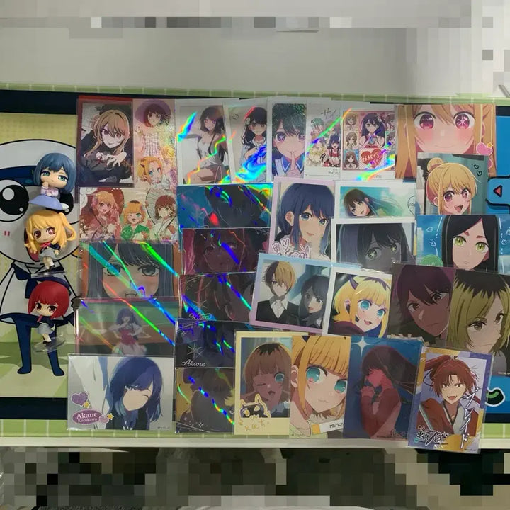 [BUNJANG] Oshi no Ko Ruby Akane Kana Aqua Polaroid Wafer Card Bundle Set / 일괄))최애의아이 루비 아카네 카나 아쿠아 폴라로이드 웨하스 카드 가챠