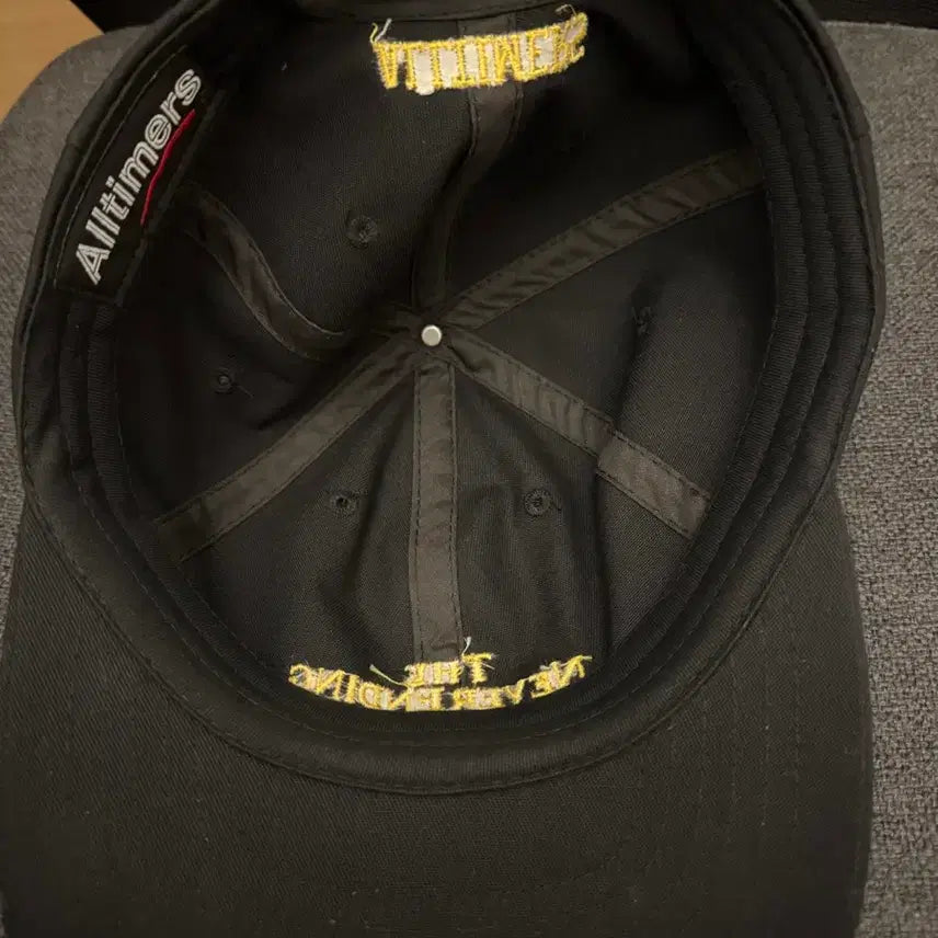 [BUNJANG] Alltimers Logo Embroidered Cap / alltimers 올타이머스 캡