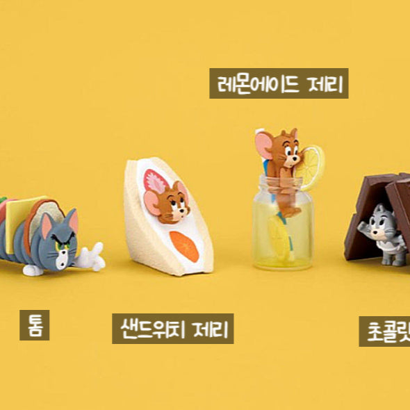 [BUNJANG] Tom and Jerry Yummy Food 2 Gacha - Set of 4 / (일본정품) 톰과제리 야미푸드2 가챠 4종