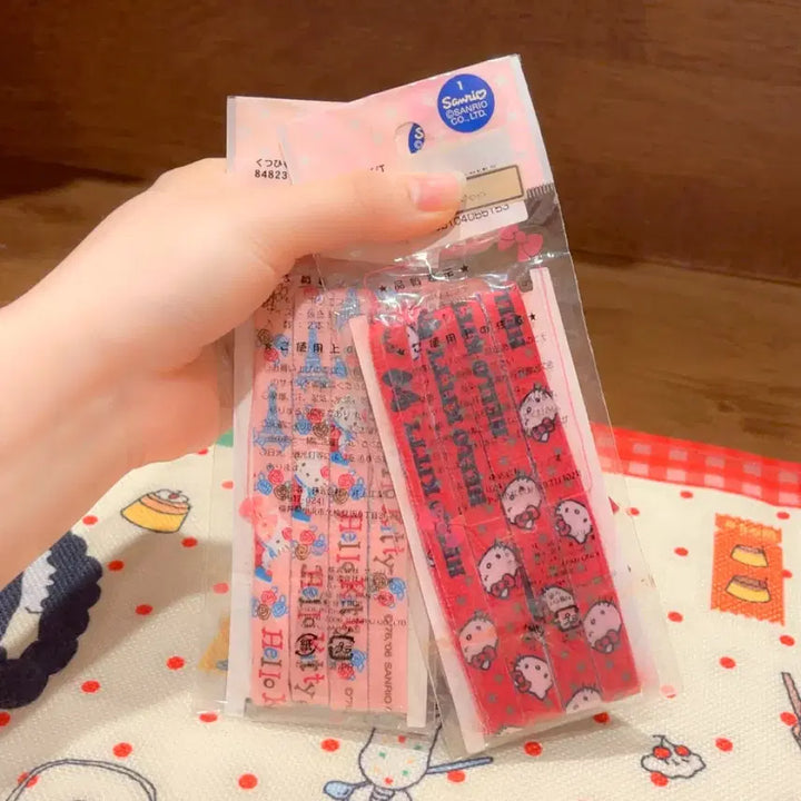 [BUNJANG] Sanrio Hello Kitty Shoelace - Vintage / 고전 산리오 헬로키티 신발끈 운동화끈 미개봉