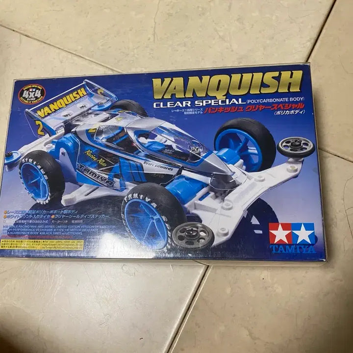 [BUNJANG] Tamiya Vanquish Clear Special Mini 4WD 95864 / 타미야 뱅퀴시 클리어 스페셜 미니카 95864