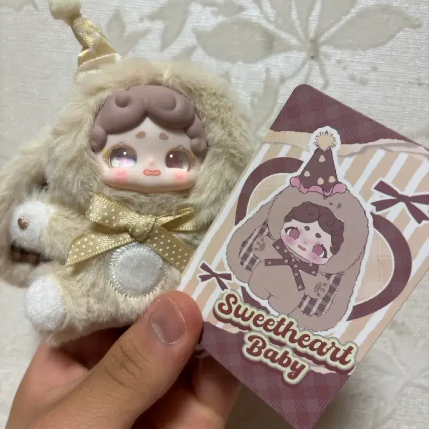 [BUNJANG] Rabbit Mini Doll Keychain / 밤토끼미니 인형 키링