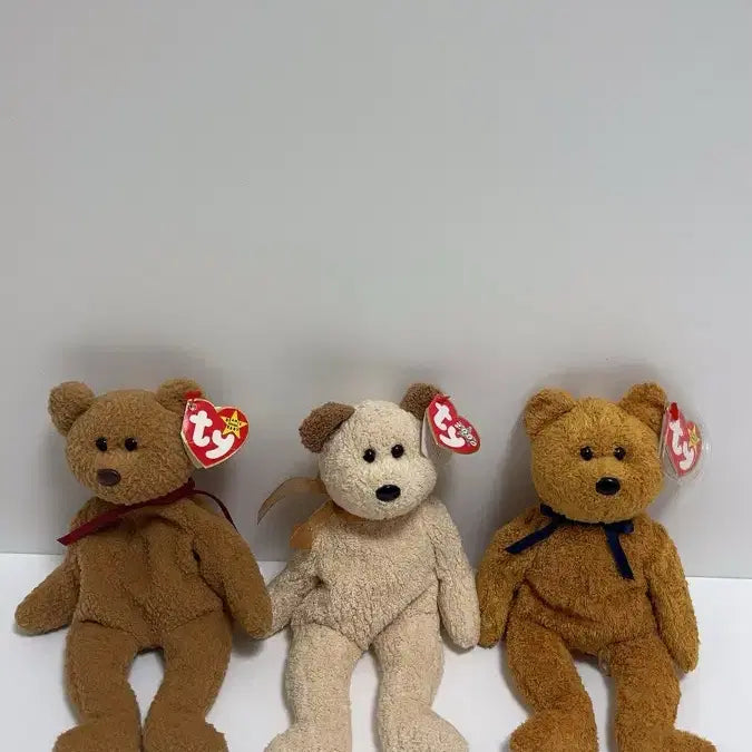 [BUNJANG] TY Bear Vintage Teddy Bear Set / ty베어 빈티지 테디베어 티와이베어 세트 판매