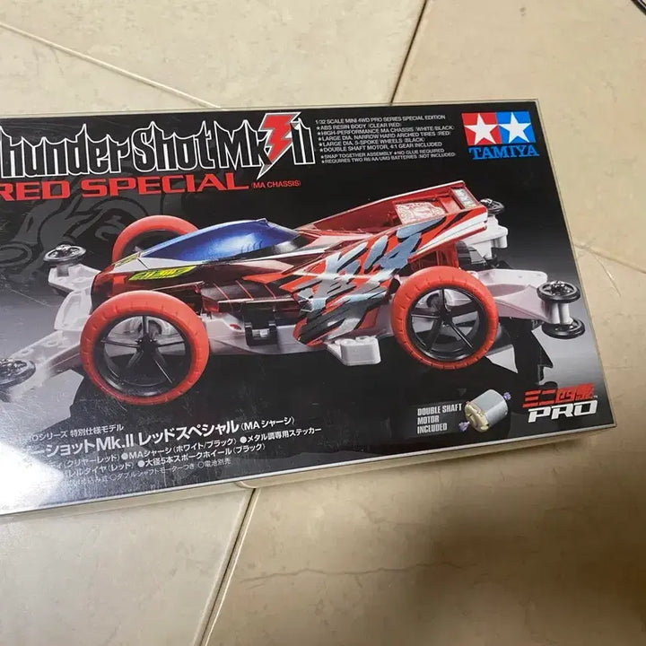 [BUNJANG] Tamiya Thunder Shot MK.II Red Special (MA Chassis) Mini Car / 타미야 썬더샷 MK.II 레드 스페셜 (MA섀시) 95212 미니카