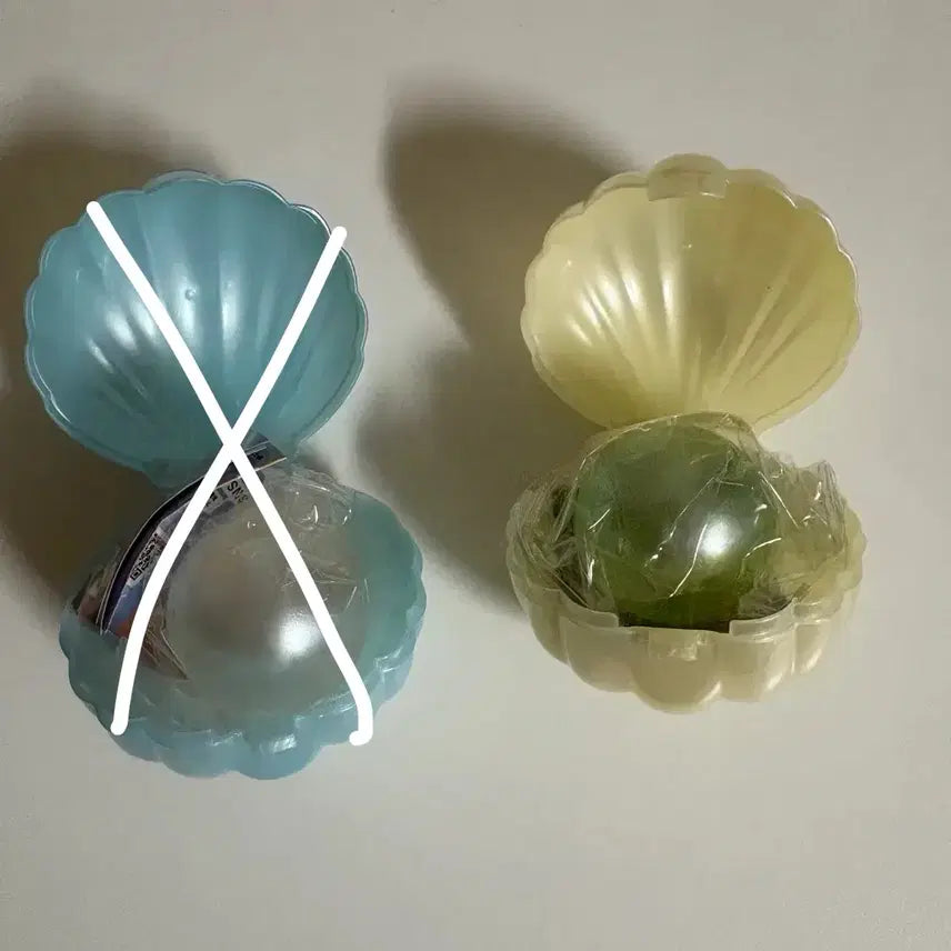 [BUNJANG] Pearl Mollangi Gacha White &amp; Green (Sealed) / 진주말랑이 가챠 화이트 &amp; 그린 미개봉