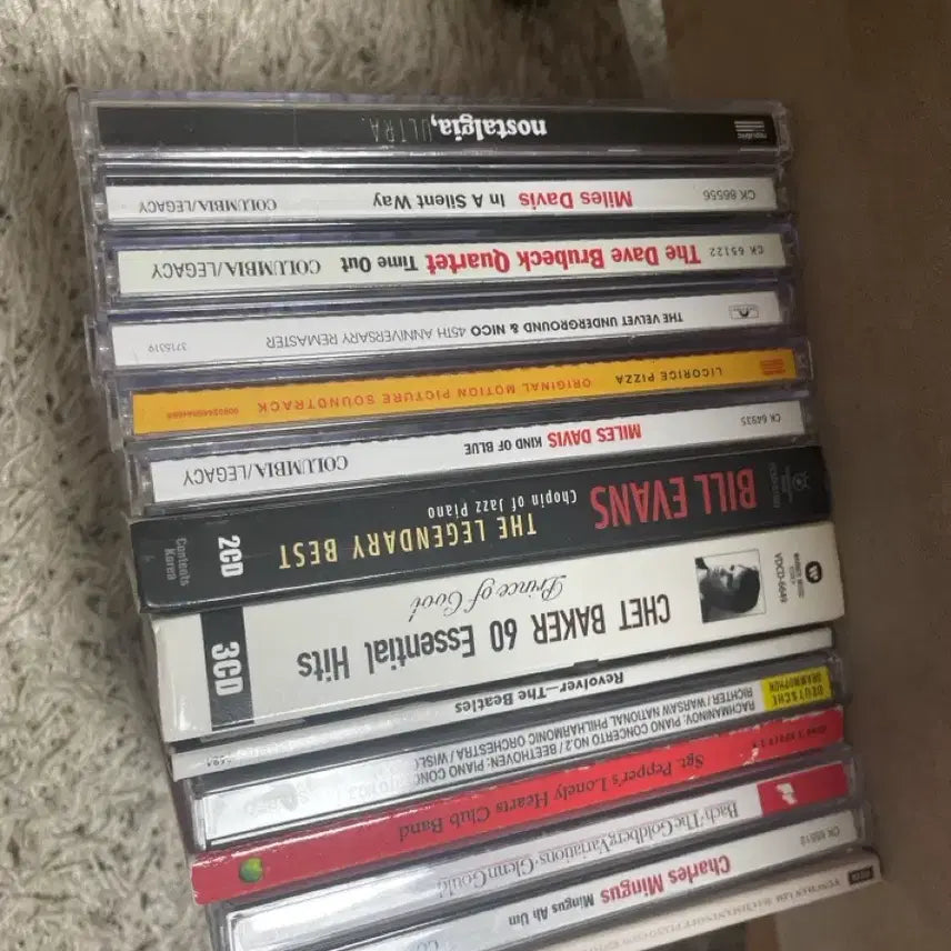 [BUNJANG] Various Artists CD Collection (Chet Baker, The Beatles, etc.) / CD 음반 모음 (쳇 베이커, 비틀즈 외)
