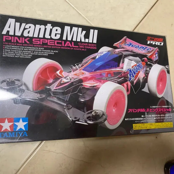 [BUNJANG] Tamiya Avante MK.II Pink Special 1/32 Scale Mini 4WD PRO Limited Edition / 타미야 아반테 MK.II 핑크 스페셜