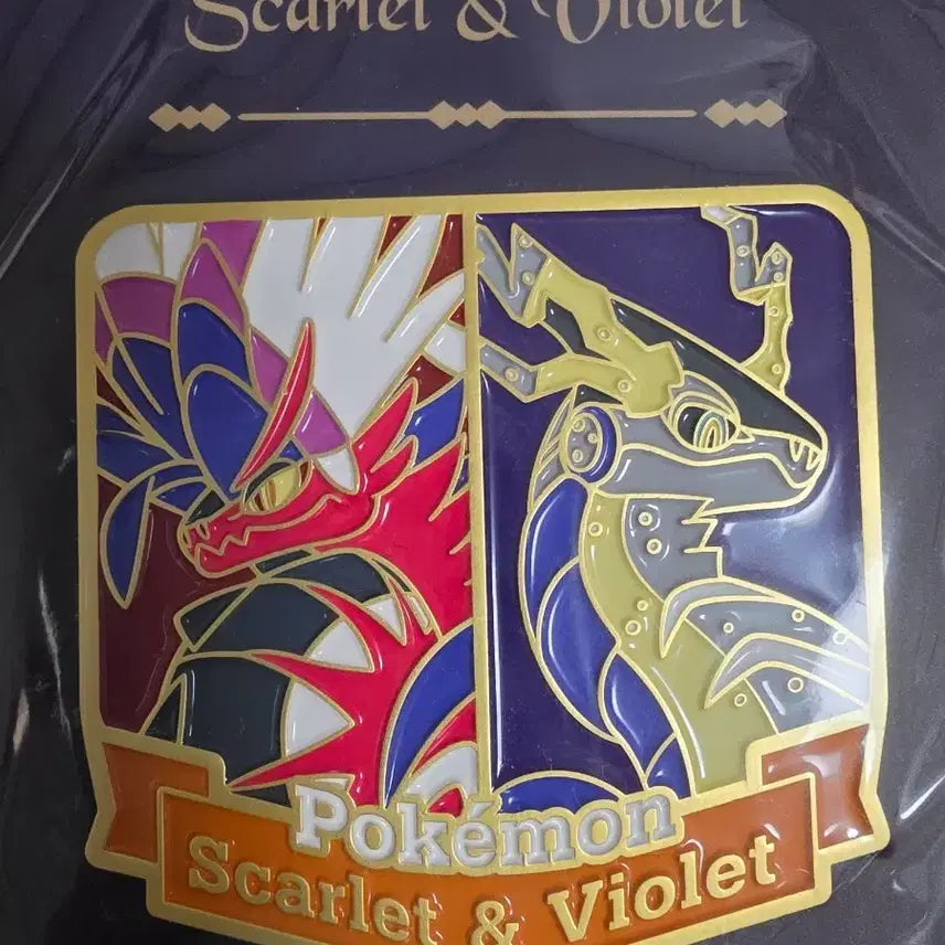 [BUNJANG] Pokemon Scarlet Violet Limited Edition Badge / 포켓몬스터 스칼렛 바이올렛 특전 뱃지