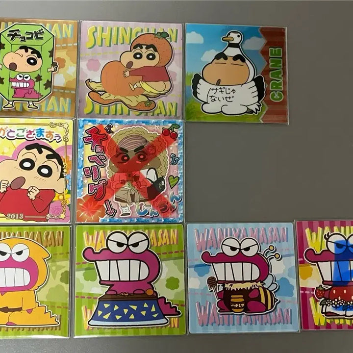 [BUNJANG] Crayon Shin-chan Chocobi Seal Bundle Set / 짱구 초코비씰 일괄 판매